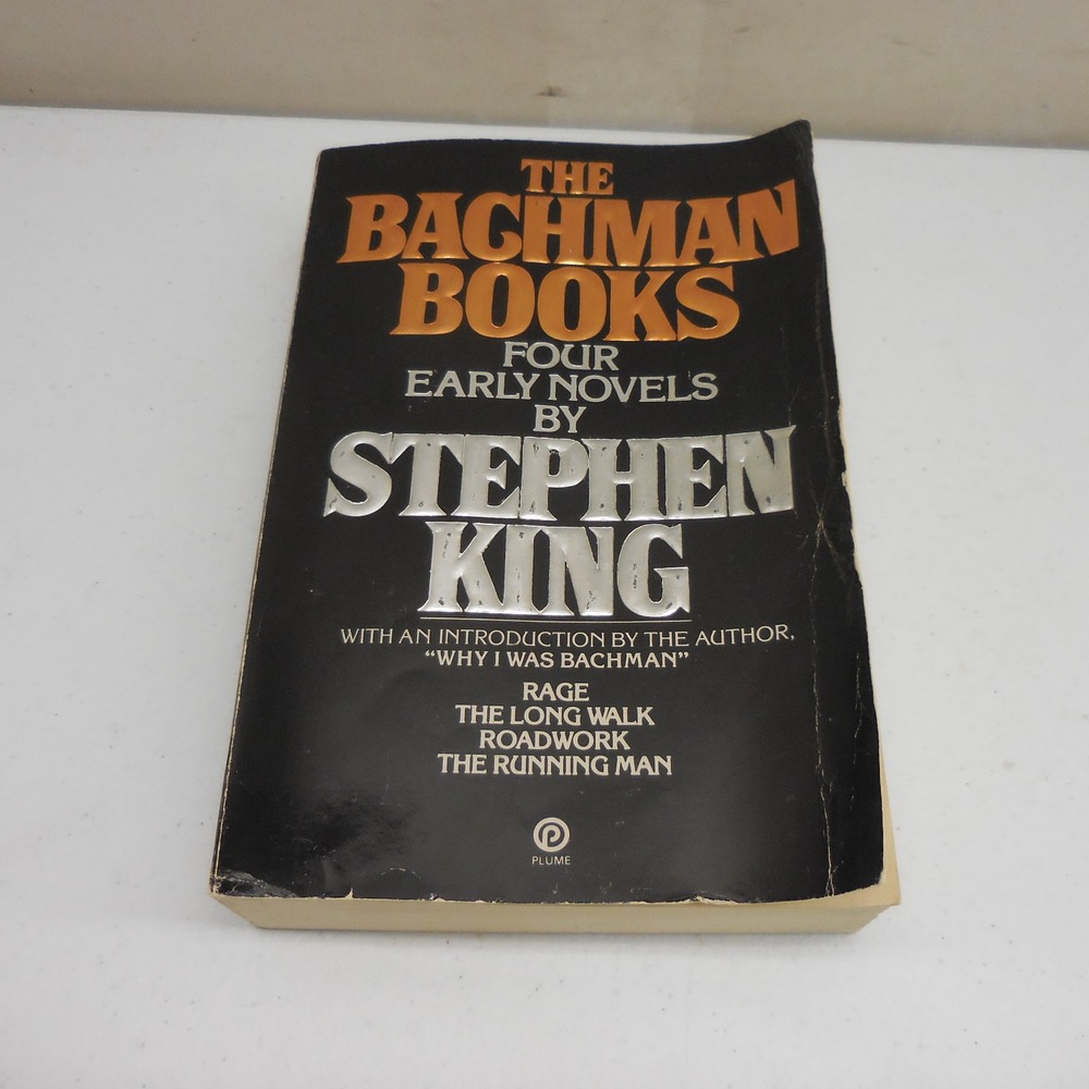 The Bachman Books Stephen King 1985 Plume Paperback 1st Print 1st Edition Rage